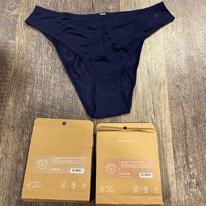 2 pairs all birds bikini briefs